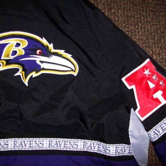 BALTIMORE RAVENS NFL Starter Nylon Safari Jacket 2X - Picture 9 of 16